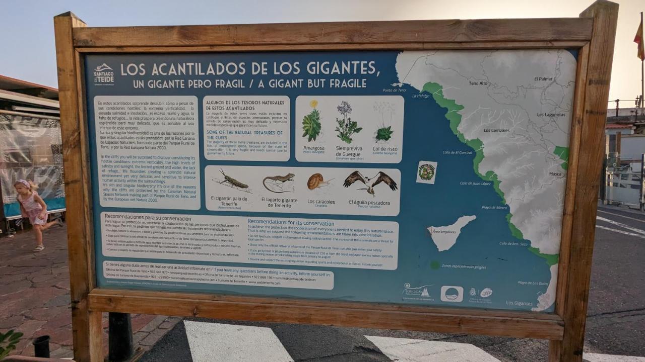 Appartement Concanas - Los Gigantes Centre à Acantilado de los Gigantes Extérieur photo